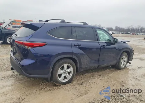 2022 Toyota Highlander L из США, поврежденный, VIN 5TDCZRAH2NS554205